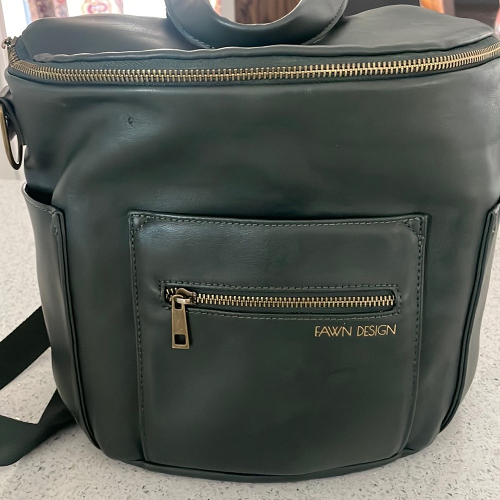 Emerald Green Fawn Design Mini Bag
